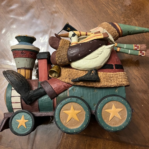 Other - Festive Santa Train Figurine